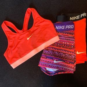 Nike workout set
